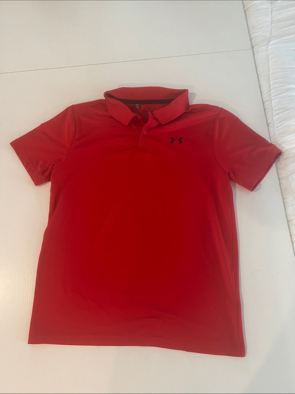 Under Armour Red Polo - Kids